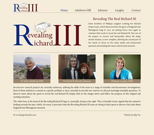revealing richard III website