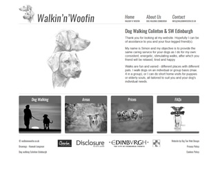 walkin n woofin website
